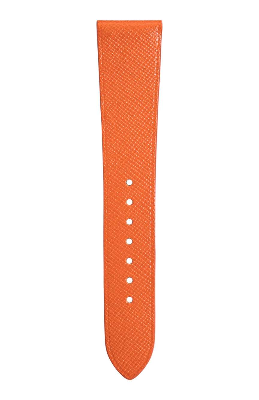 Delugs Leather - Orange Saffiano Stitchless Strap