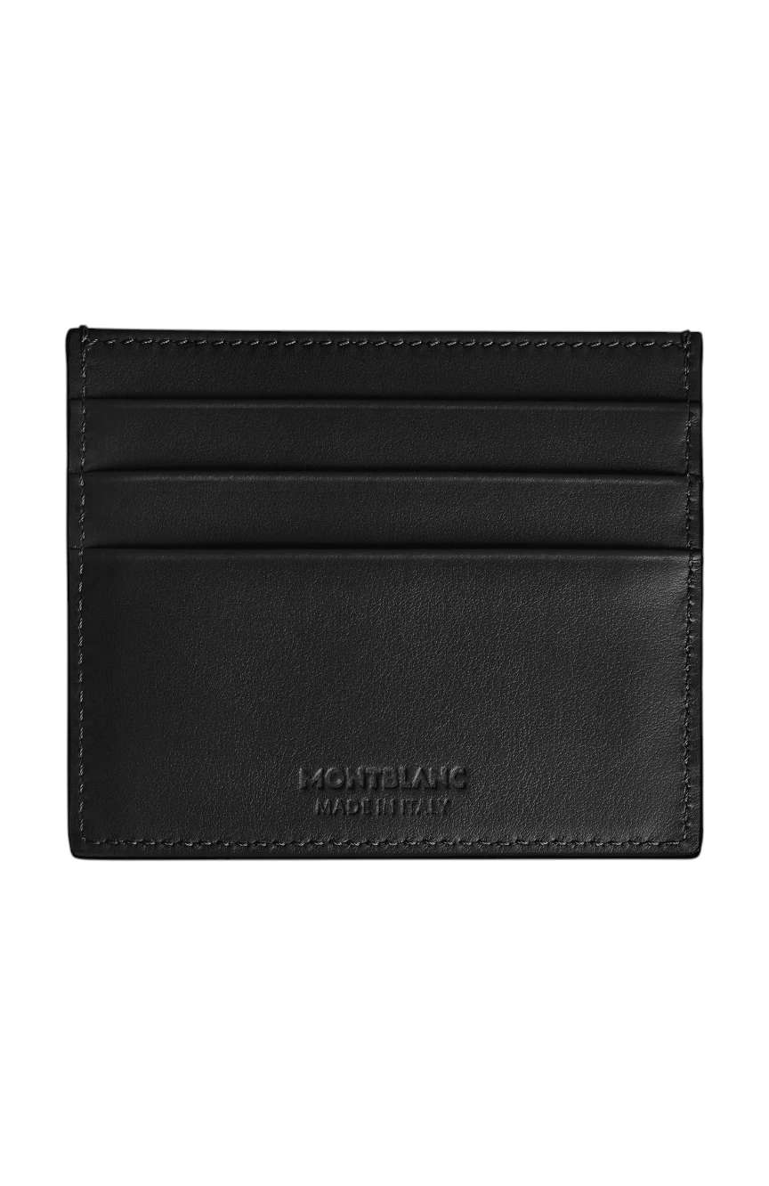 Montblanc Card Holder 6cc in Croco Embossed Leather
