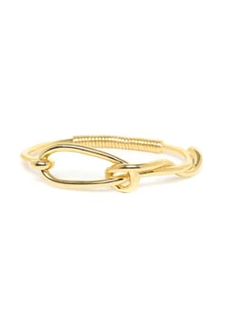 Ori Tao Ring rigid bracelet Tressage et cordage