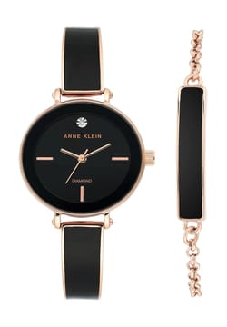 Anne Klein Women Analog Enamel Watch
