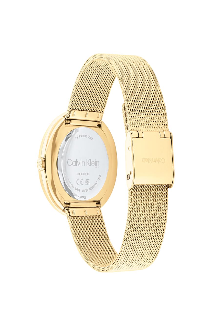 CALVIN KLEIN WOMENS QUARTZ STAINLESS STEEL WATCH 25200150