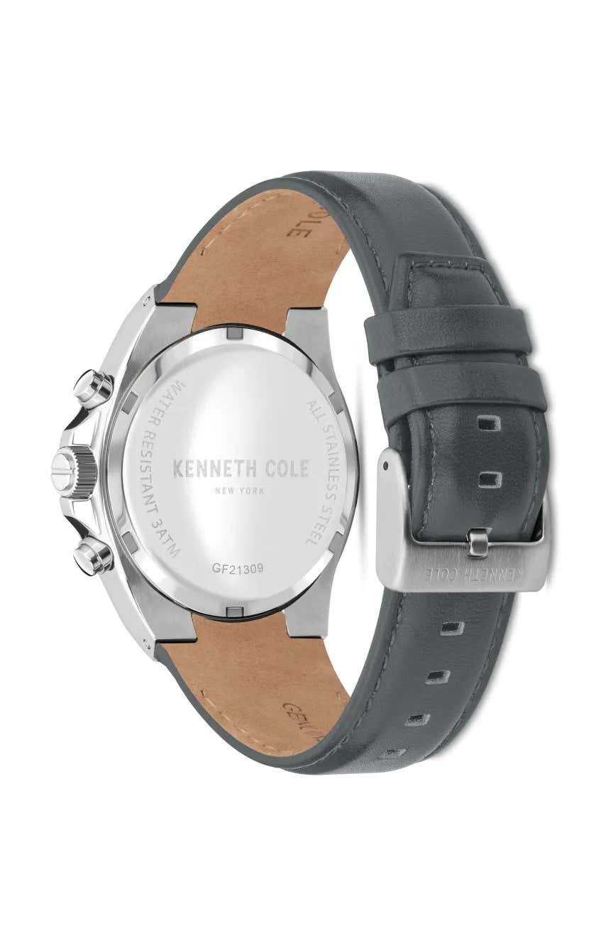 Kenneth Cole Kenneth Cole Mens Fashion Leather Quartz Watch KCWGF2130902