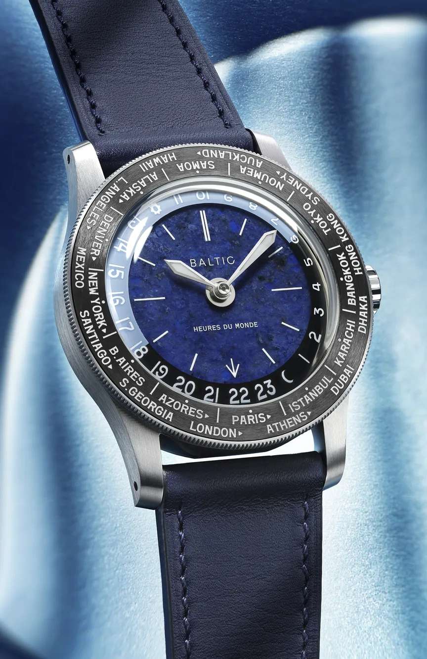 بالتيك Heures du Monde Worldtimer - Sodalite