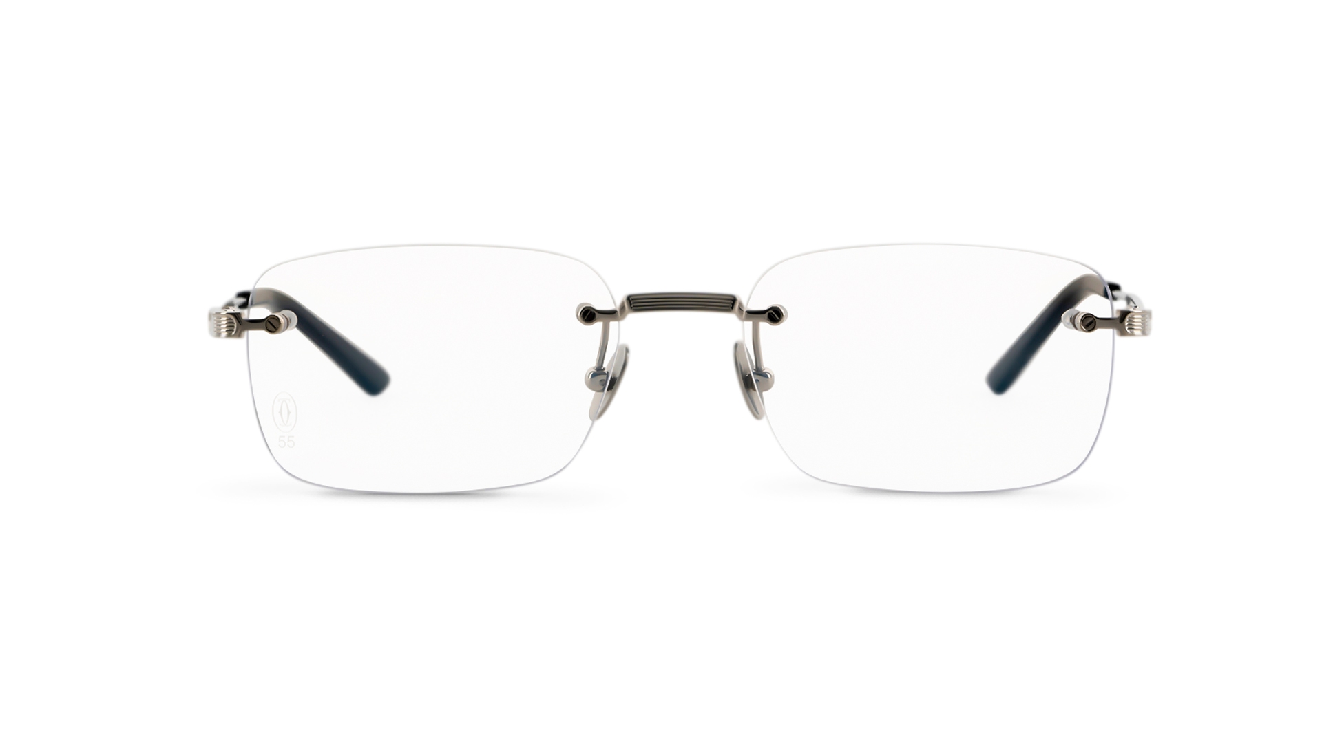 Cartier mens rimless clearance glasses