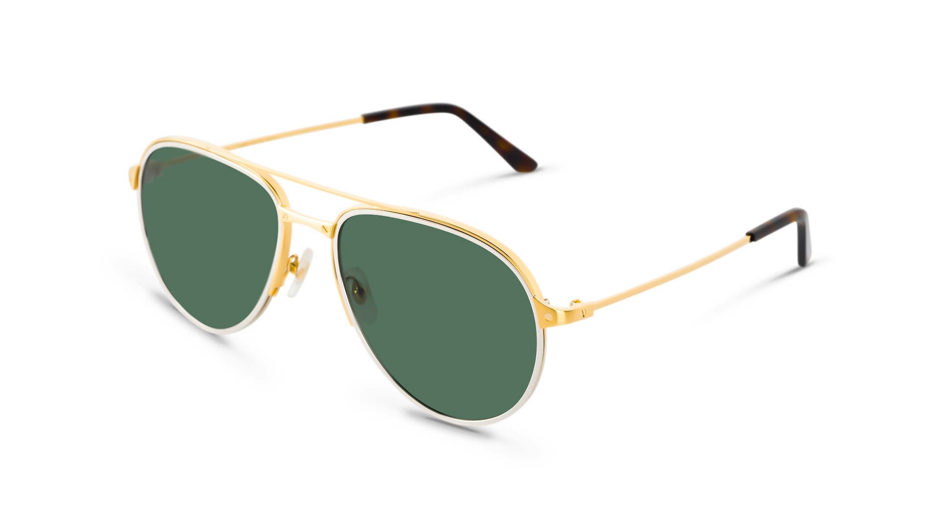 Cartier Men Pilot Gold Sunglass RivoliShop