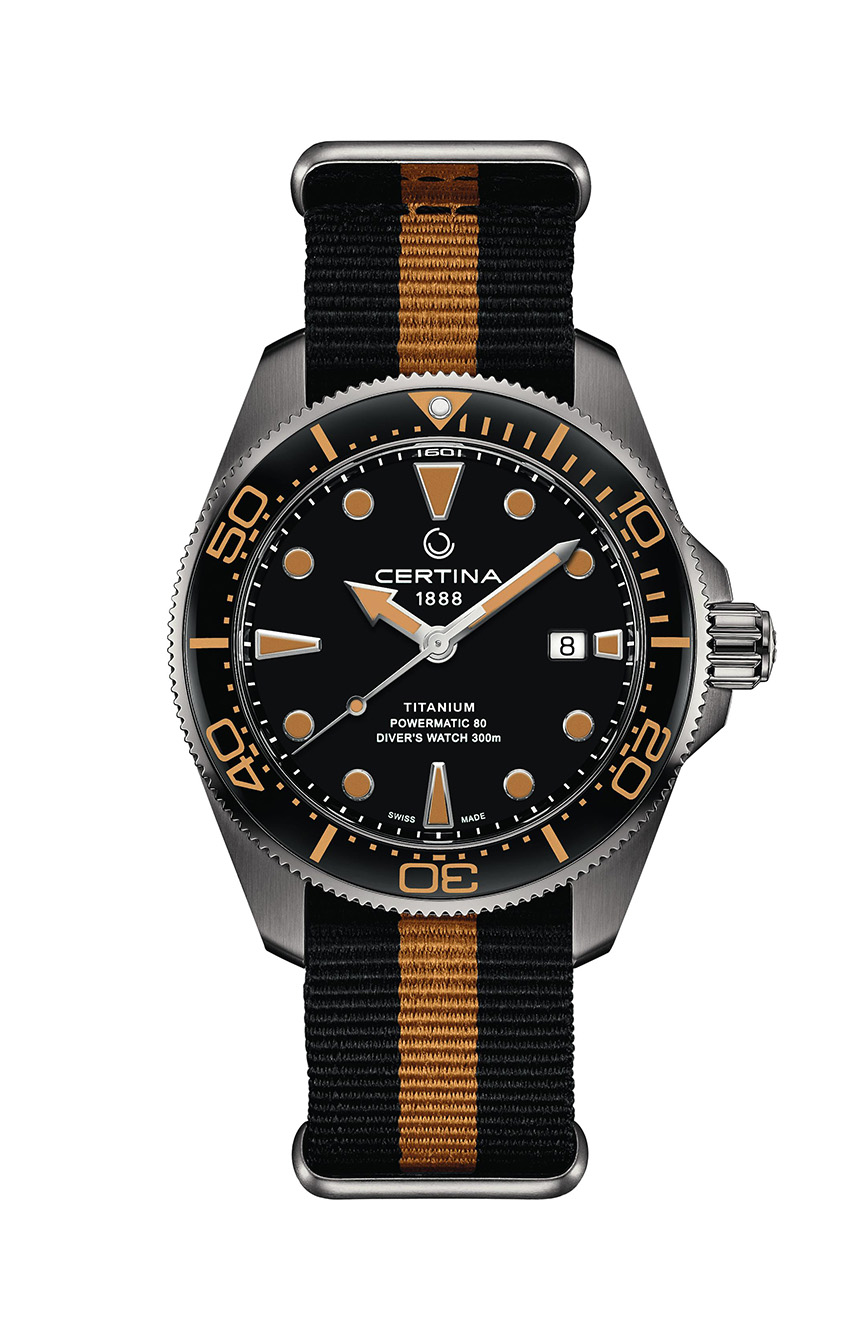 Certina ds best sale action orange