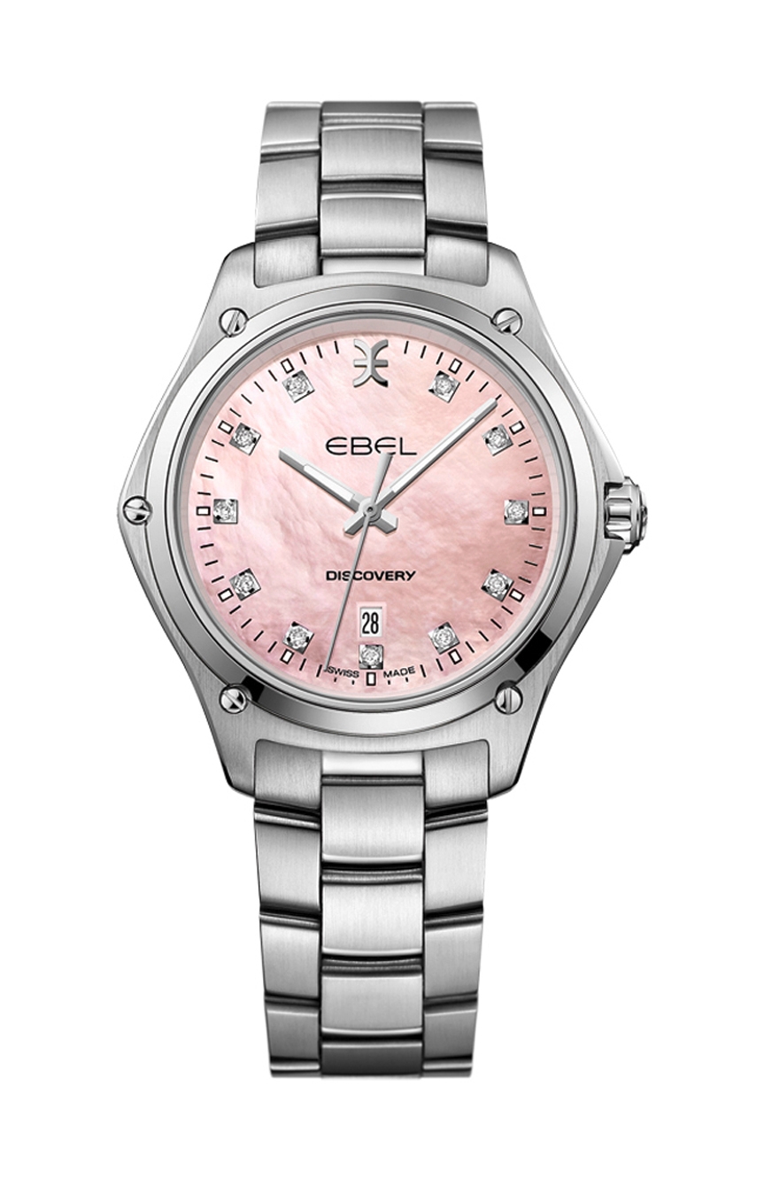 Ebel Womens Discovery Quartz Stainless Steel Watch