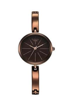 Titan Raga Viva Quartz Analog Brown Dial Brown Metal Strap Watch for Women