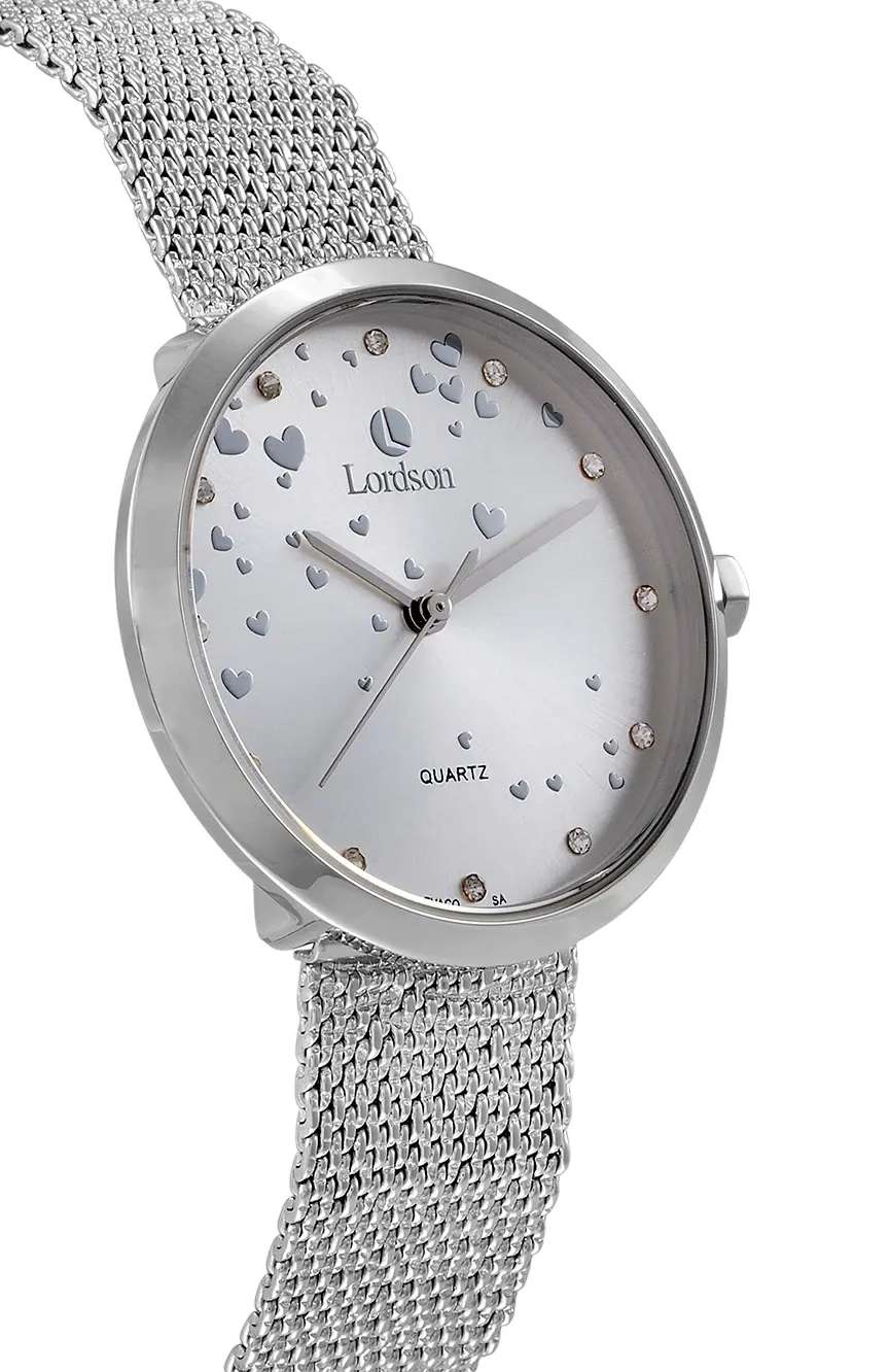 Lordson Ladies Silver Stainless Steel watch