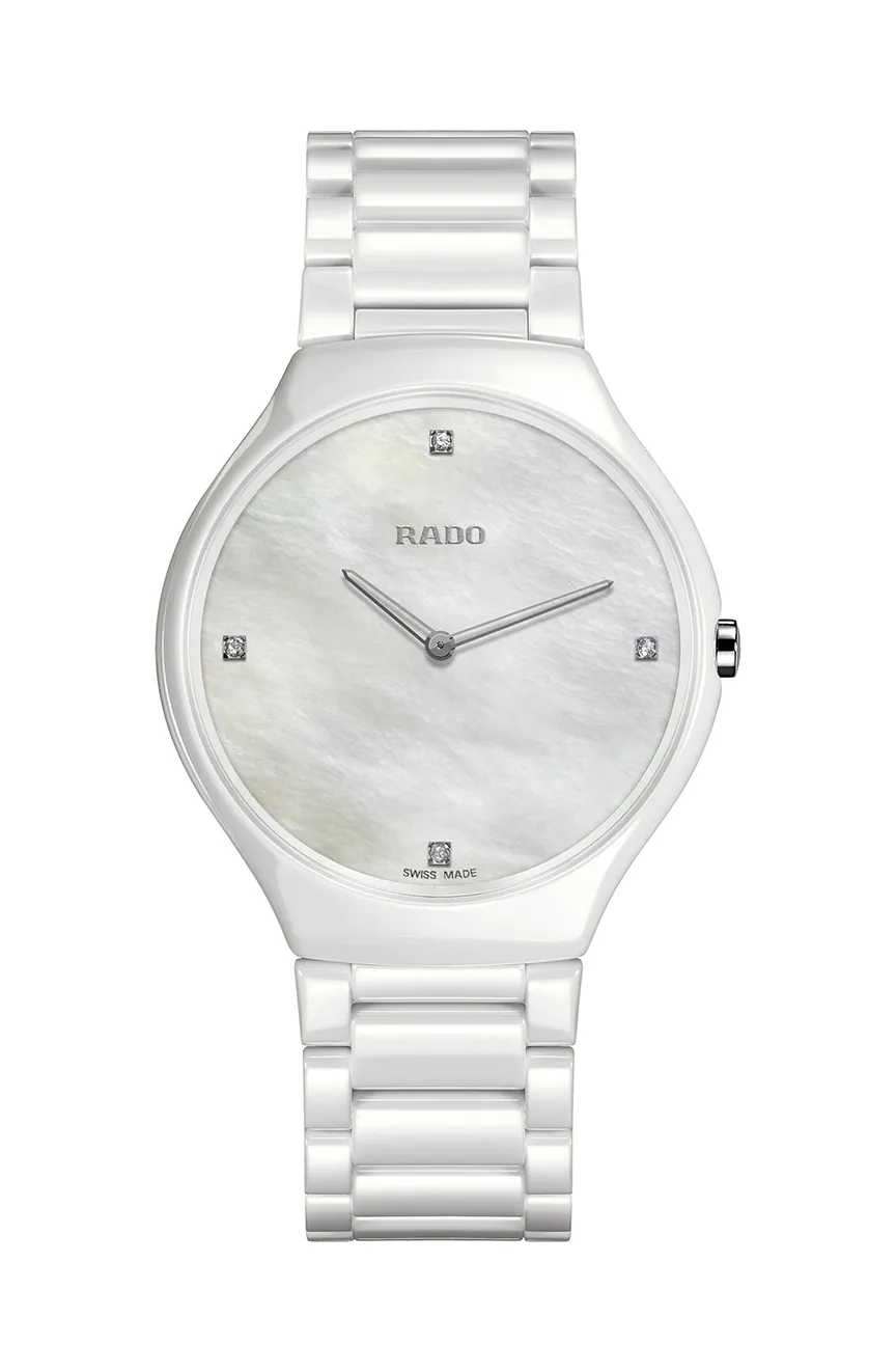 

Rado | Unisex's True Thinline Quartz Diamonds