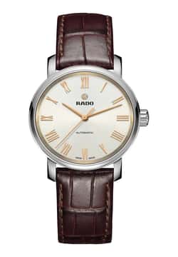 Rado DiaMaster White Dial Automatic Ladies Watch