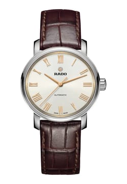 Rado DiaMaster White Dial Automatic Ladies Watch