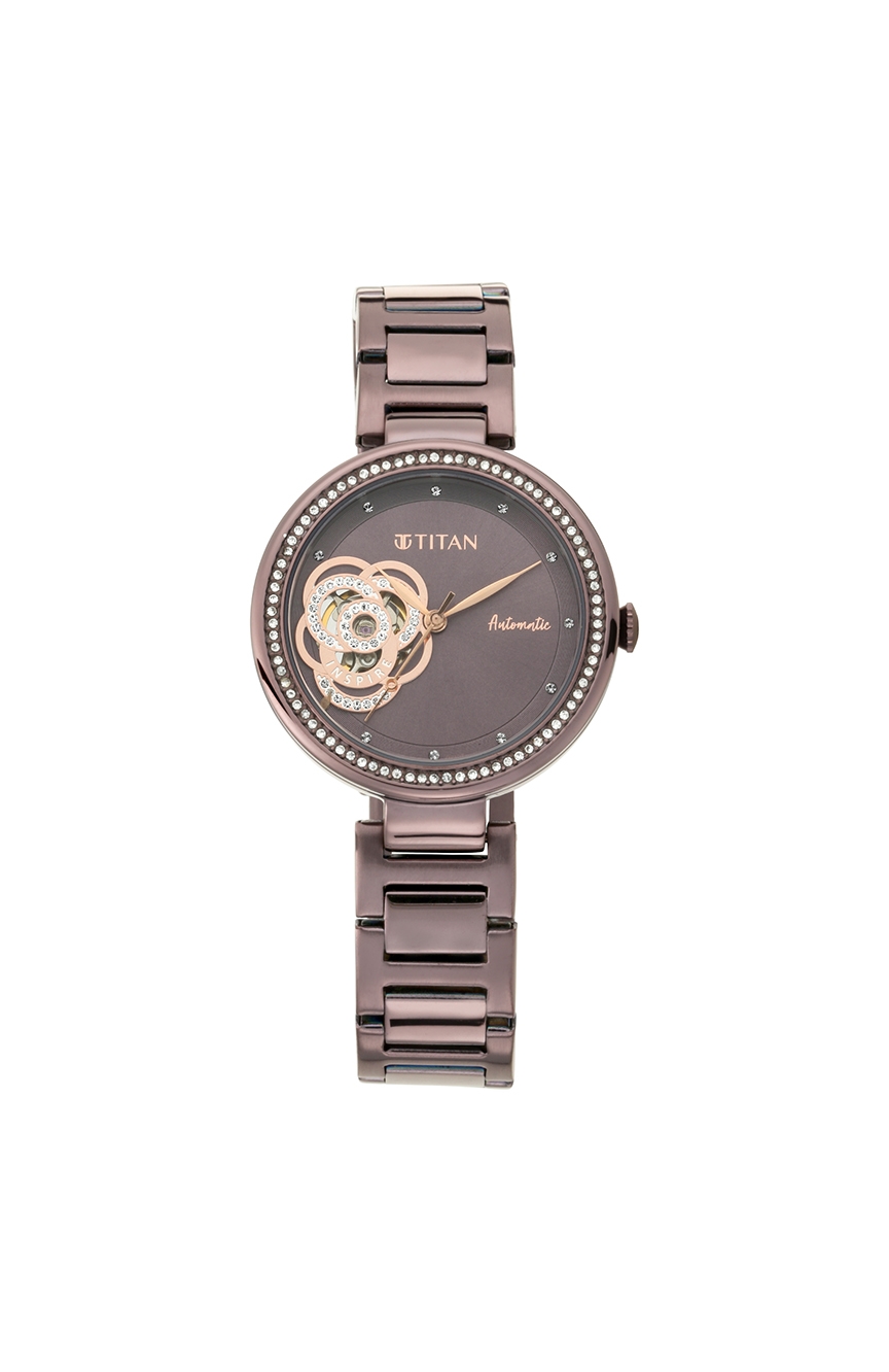 Titan ladies automatic outlet watch