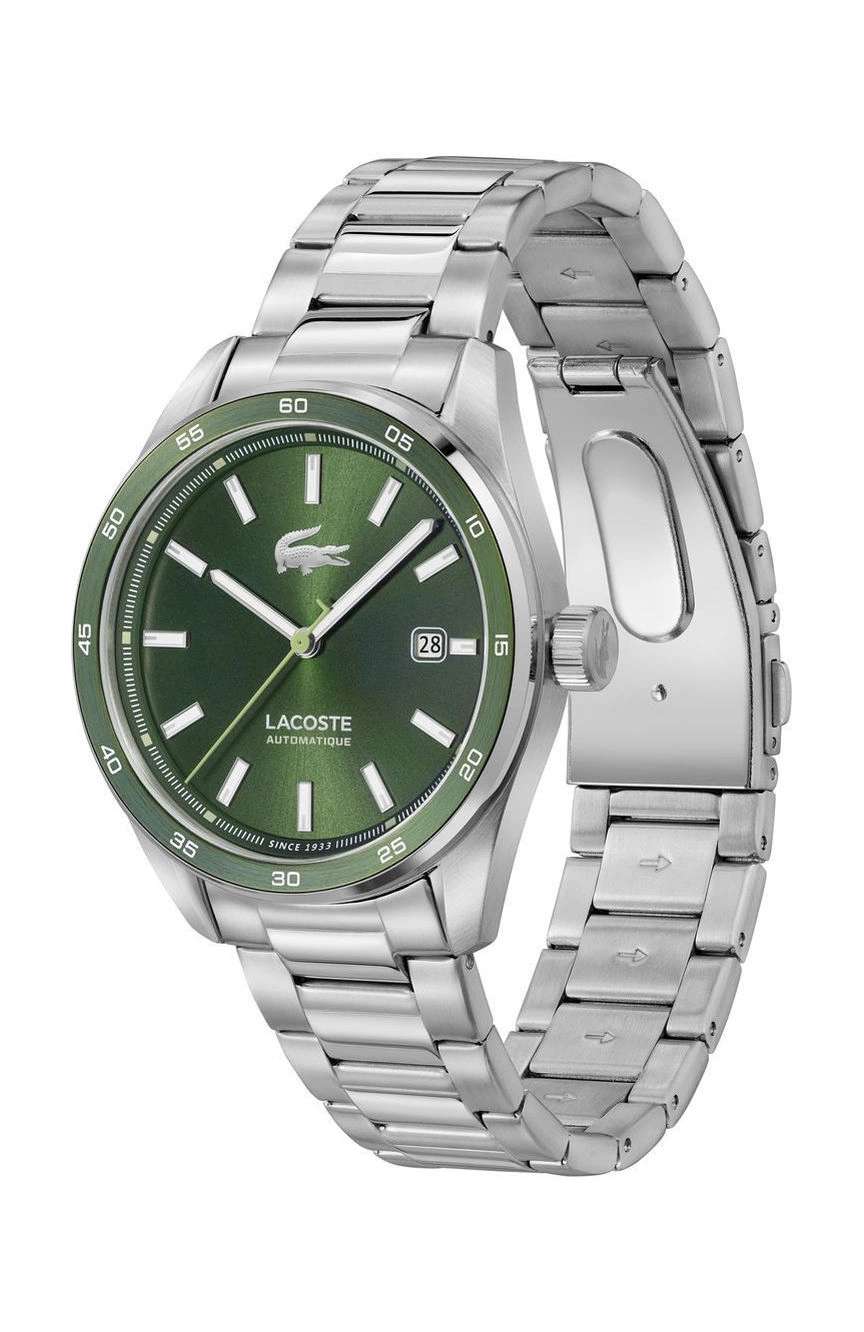Lacoste Men Boston Round Stainless Steel 40 mm