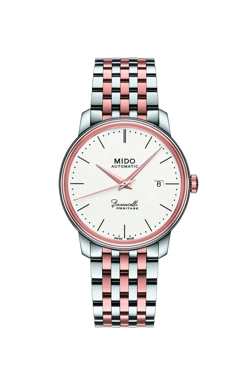 Mido Baroncelli Heritage Gent 39 mm