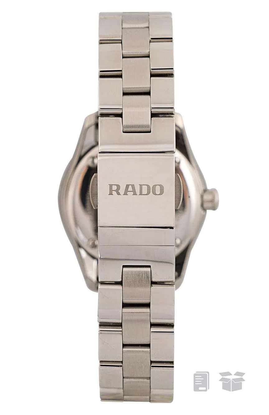 Rado Hyperchrome Quartz Black Dial Ladies Watch