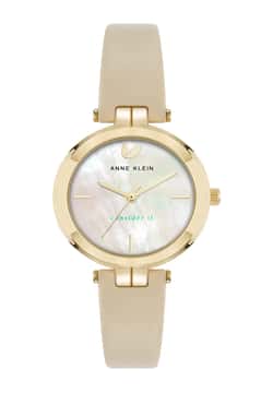Anne Klein Women Analog Leather Watch