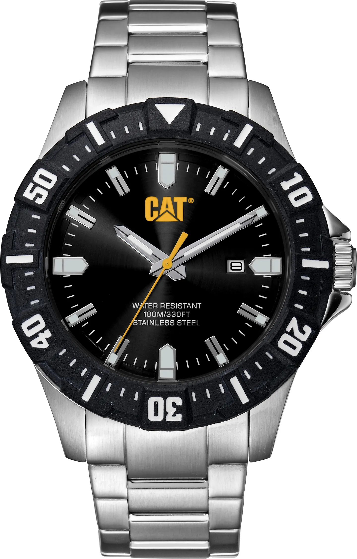 

Cat | Men's Analog Stainless Steel