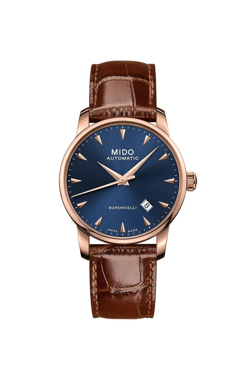 Mido Baroncelli Midnight Blue Gent 38 mm