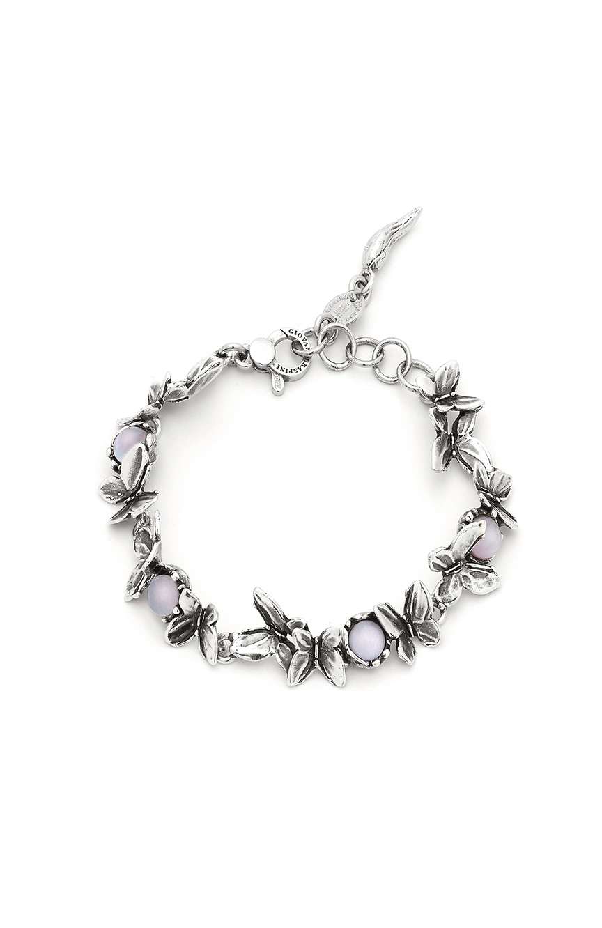 Giovanni Raspini Pink Butterfly Bracelet