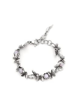 Giovanni Raspini Pink Butterfly Bracelet