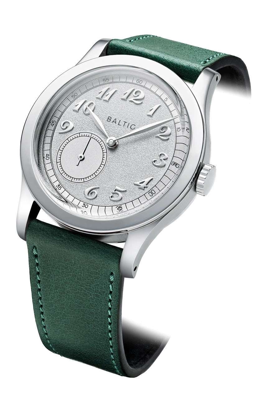 Baltic MR Classic - Silver - Stitched Green