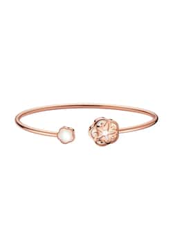 OMEGA Flower Bracelet 18k red gold mother-of-pearl