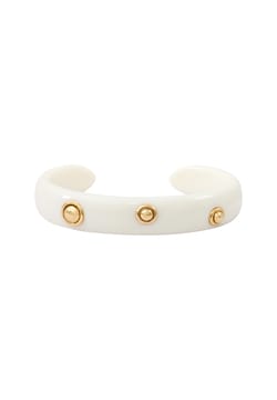 Satellite Masseria Small Bangle - White
