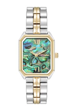 Anne Klein ساعة انالوج بسوار معدني للنساء