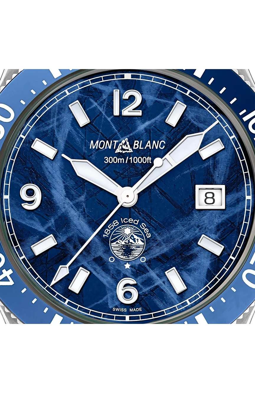 Montblanc 1858 Iced Sea Automatic Date
