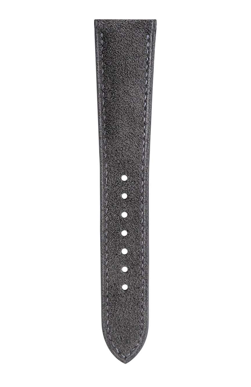 Delugs Leather - Dark Grey Alcantara Signature Strap