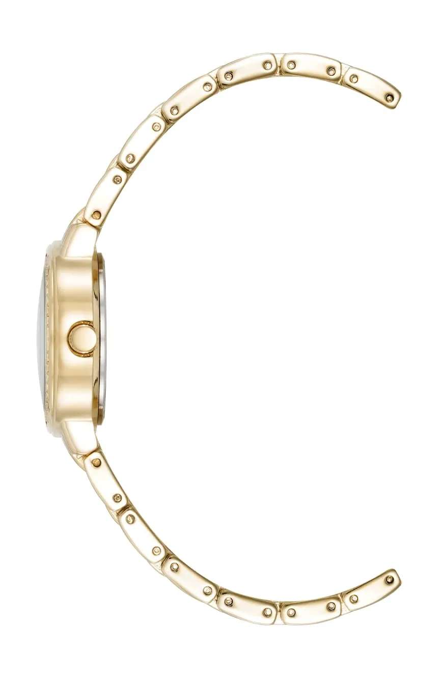 آن كلاين ساعة انالوج بسوار معدني للنساء