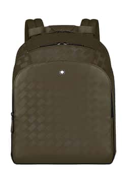 Montblanc Medium Backpack With 3 Compartments In Extreme Leather