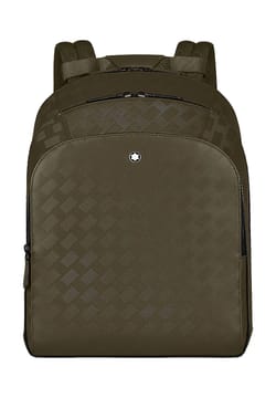 Montblanc Medium Backpack With 3 Compartments In Extreme Leather
