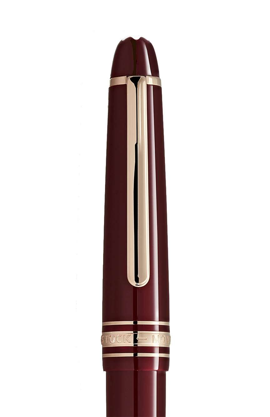 Montblanc Meisterstuck Burgundy Red Classique Fountain Pen