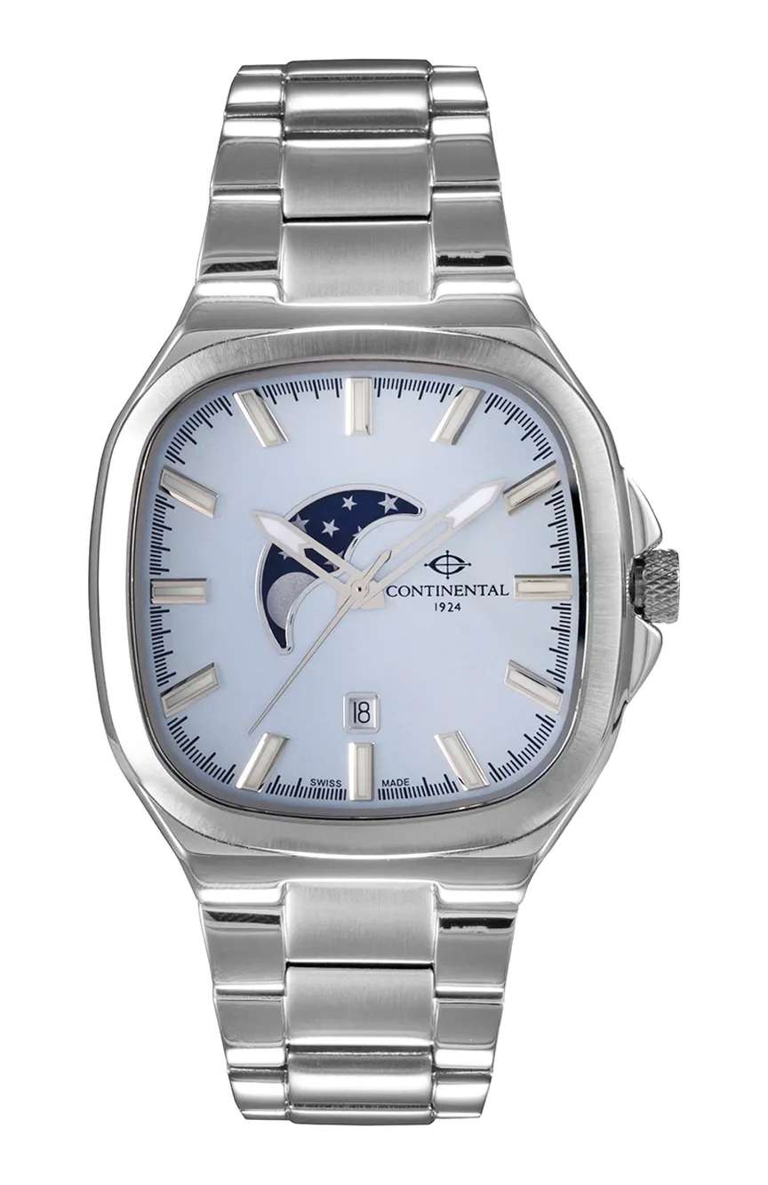 Continental Gents Silver Stainless Steel watch
