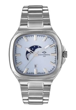 Continental Gents Silver Stainless Steel watch