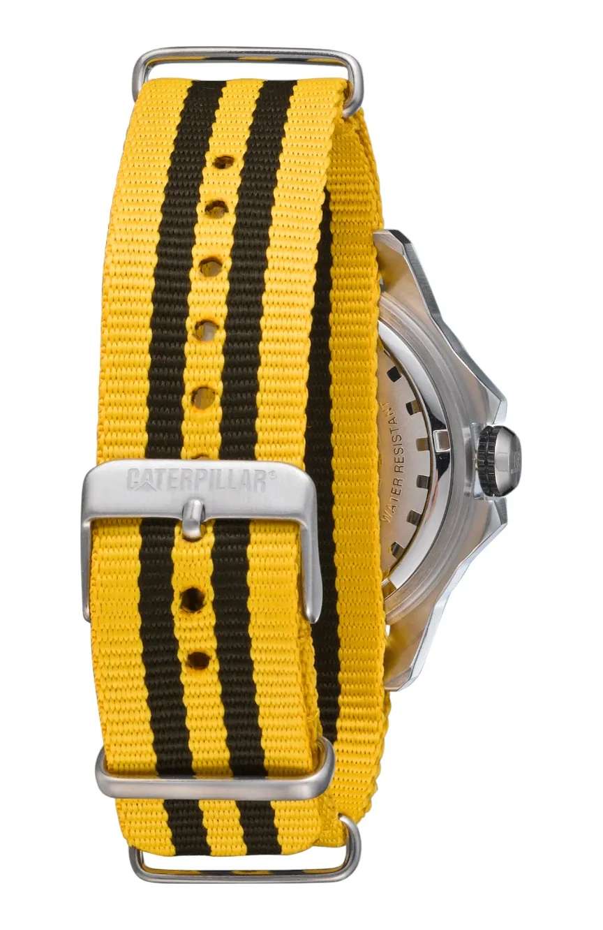 Cat Men's Quartz Nylon Strap Watch