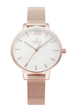 Obaku Women Analog Stainless Steel Watch