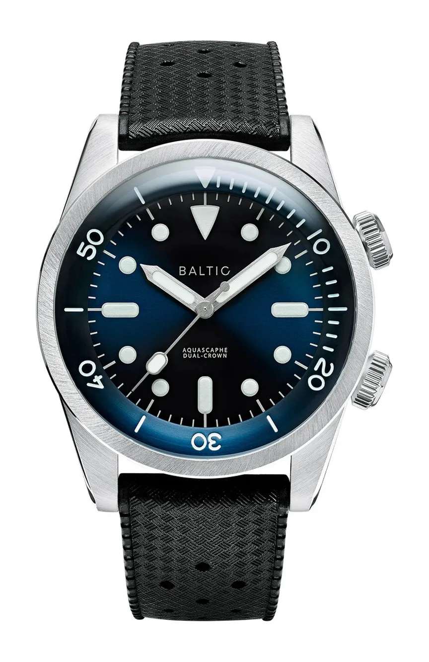 Baltic Aquascaphe Dual-Crown - Blue