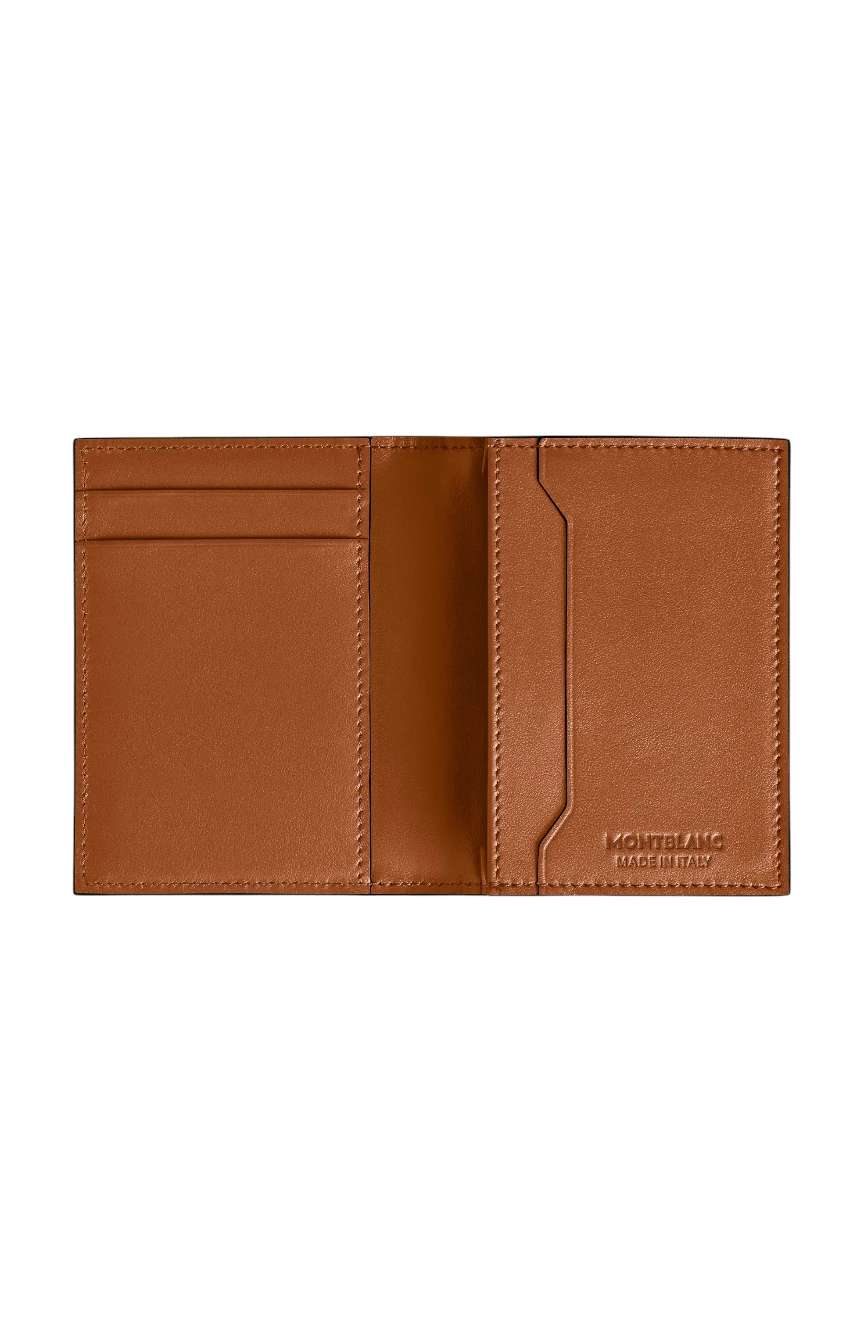 Montblanc Card Holder 4cc in Corteccia Sfumato Leather