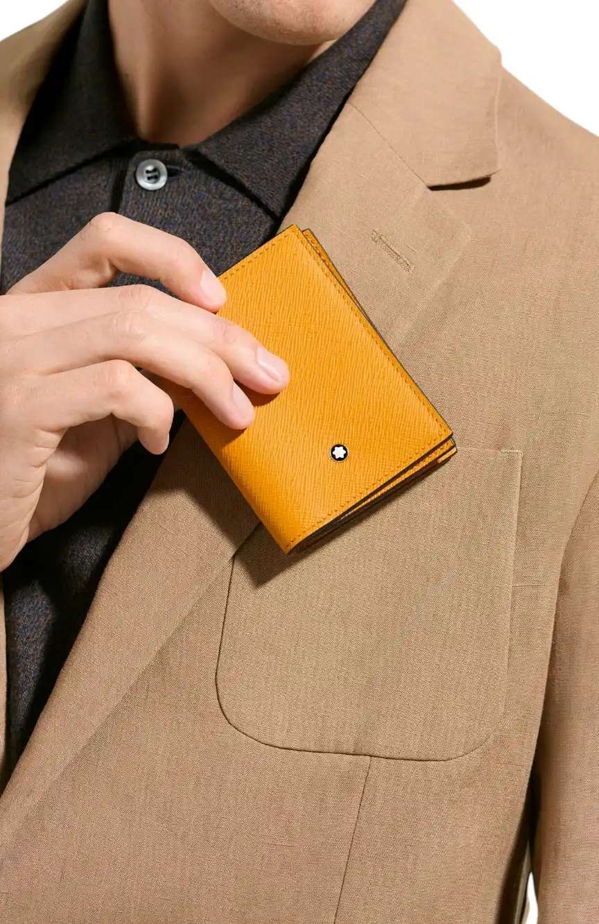 Montblanc Card Holder 4cc in Sartorial Leather
