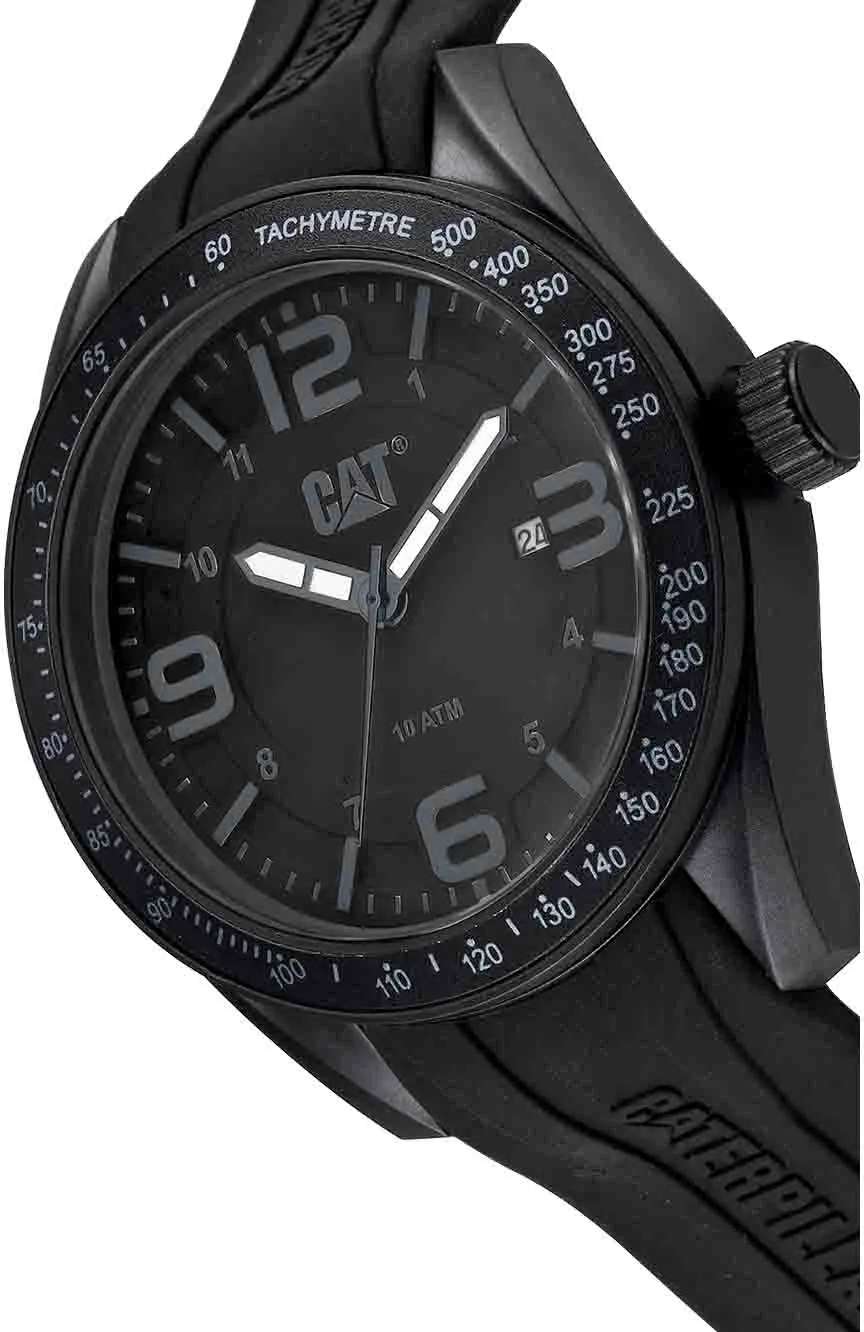 Cat Men Quartz Silicone Watch