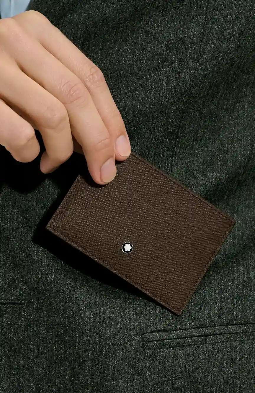 Montblanc Card Holder 5cc in Sartorial Leather