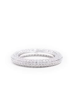 Izabel Display Colorful Ring White Silver