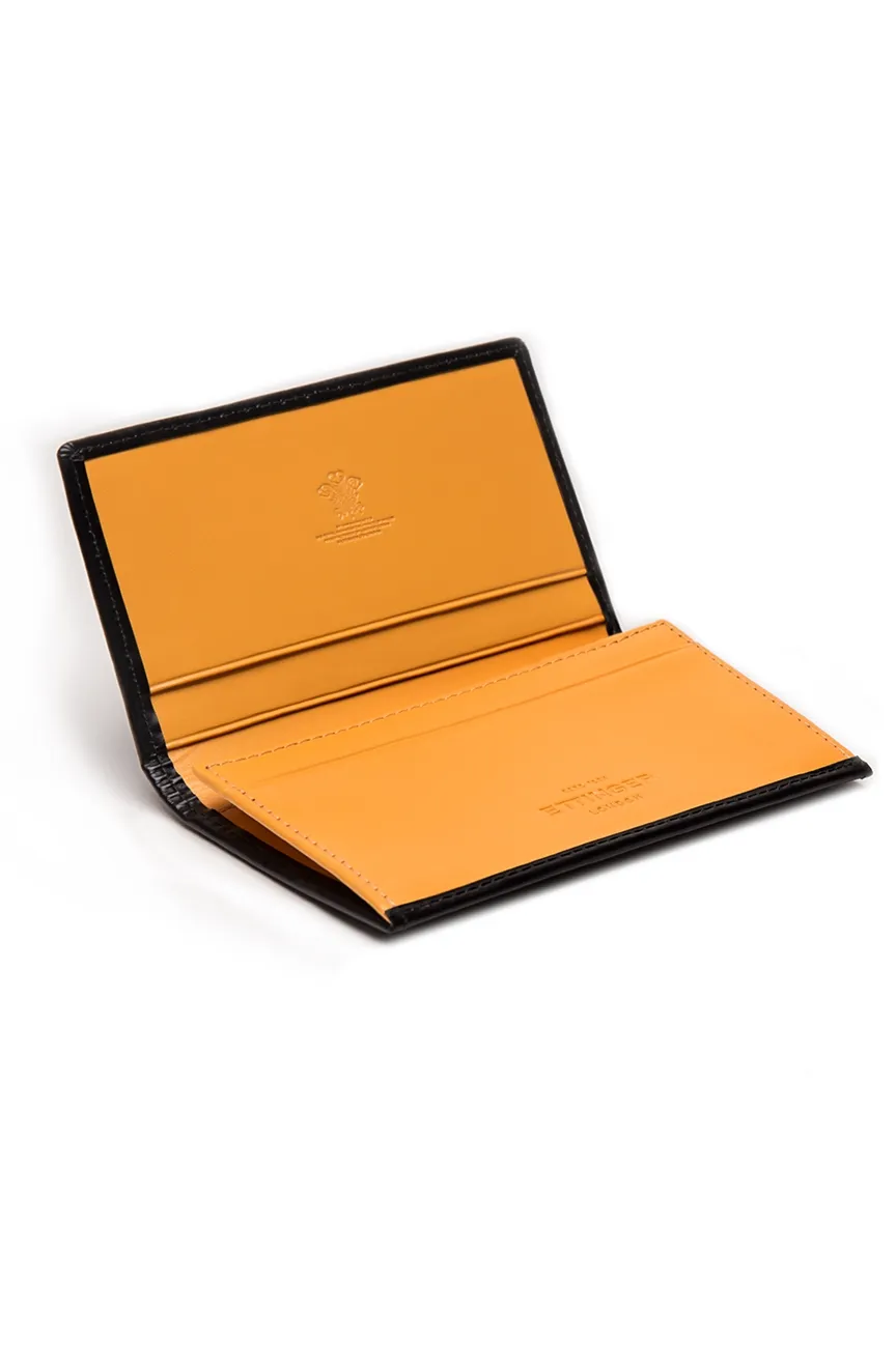 

Ettinger | BRIDLE HIDE VISITING CARD CASE BLACK