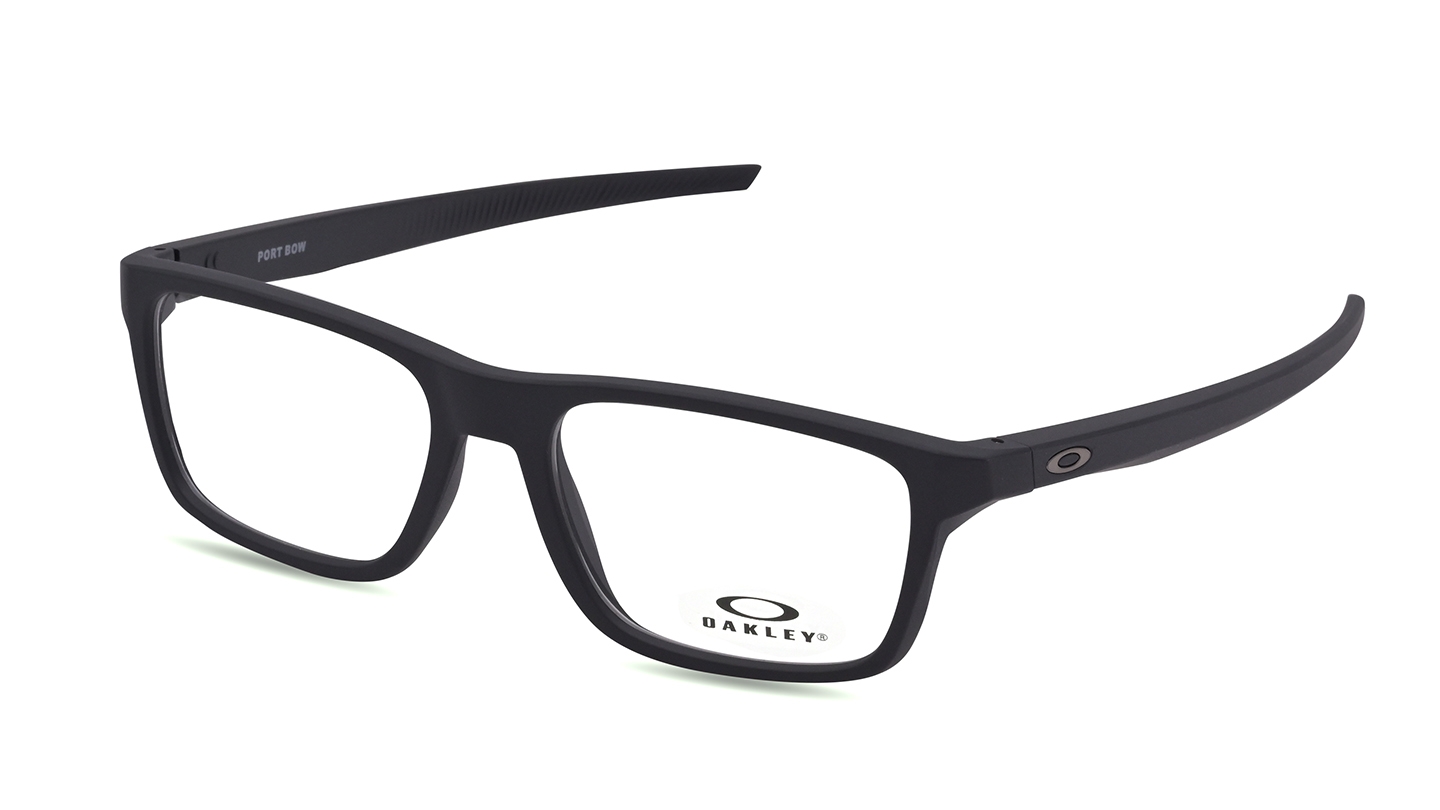 Oakley Men Rectangle Black Optical Frames RivoliShop