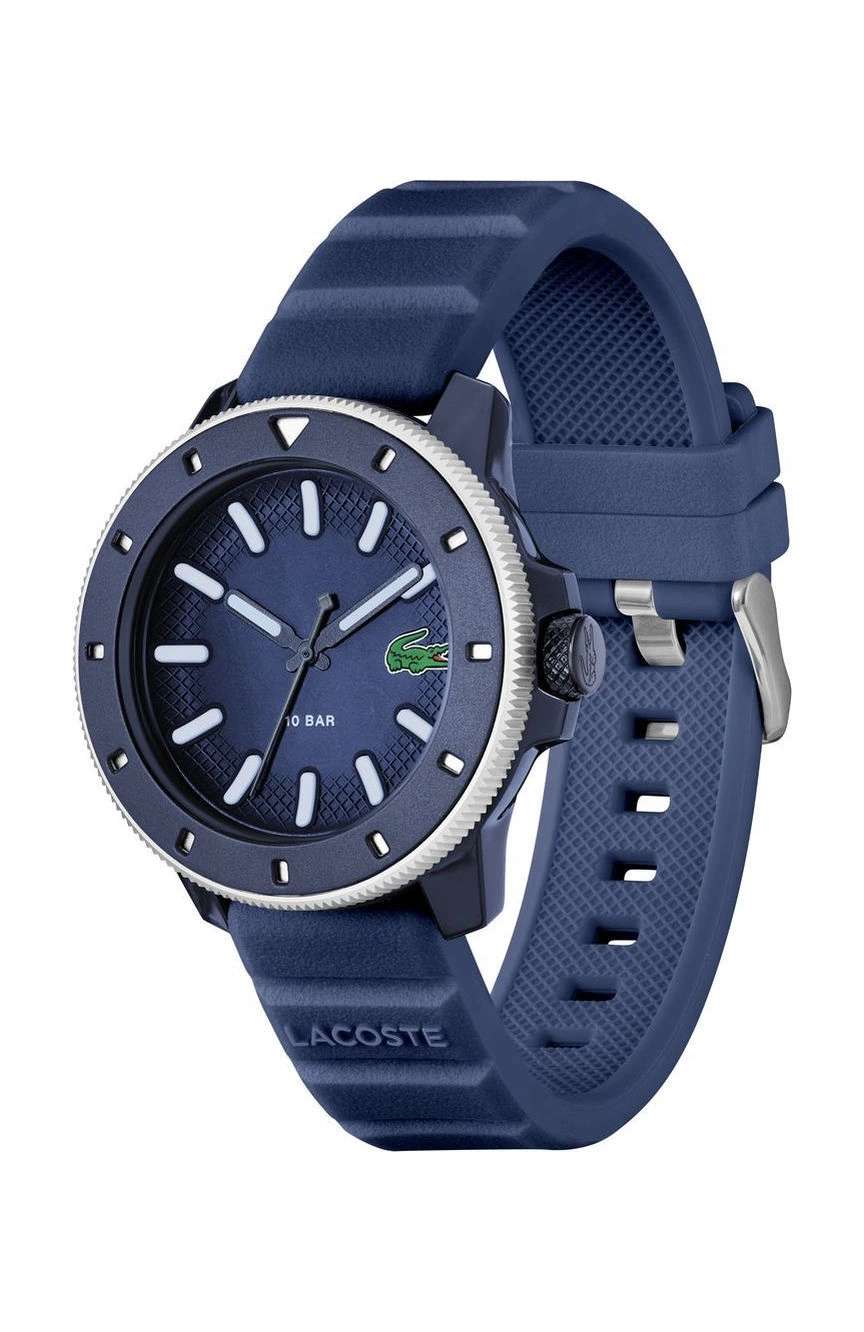 Lacoste Men .12.12 Scuba Round Silicone 43 mm