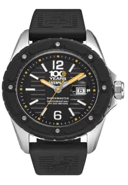 Cat ساعة كوارتز بسوار سليكون للرجال