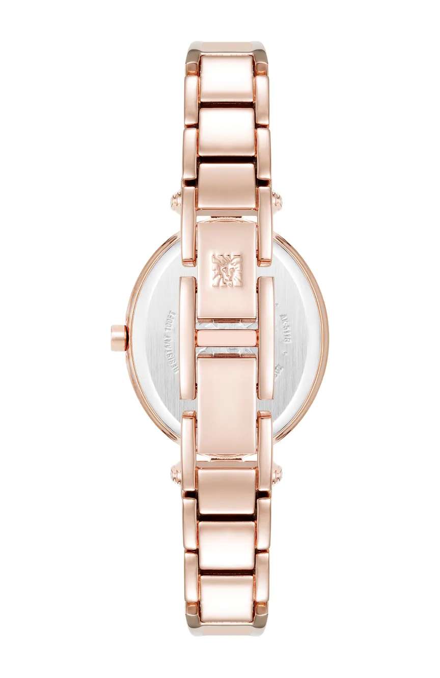 آن كلاين ساعة انالوج بسوار مطلي للنساء